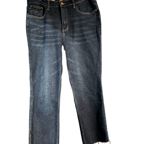 Judy Blue Joan High Rise Crop Dark Wash. Size 15/32. NWT - Picture 7 of 12